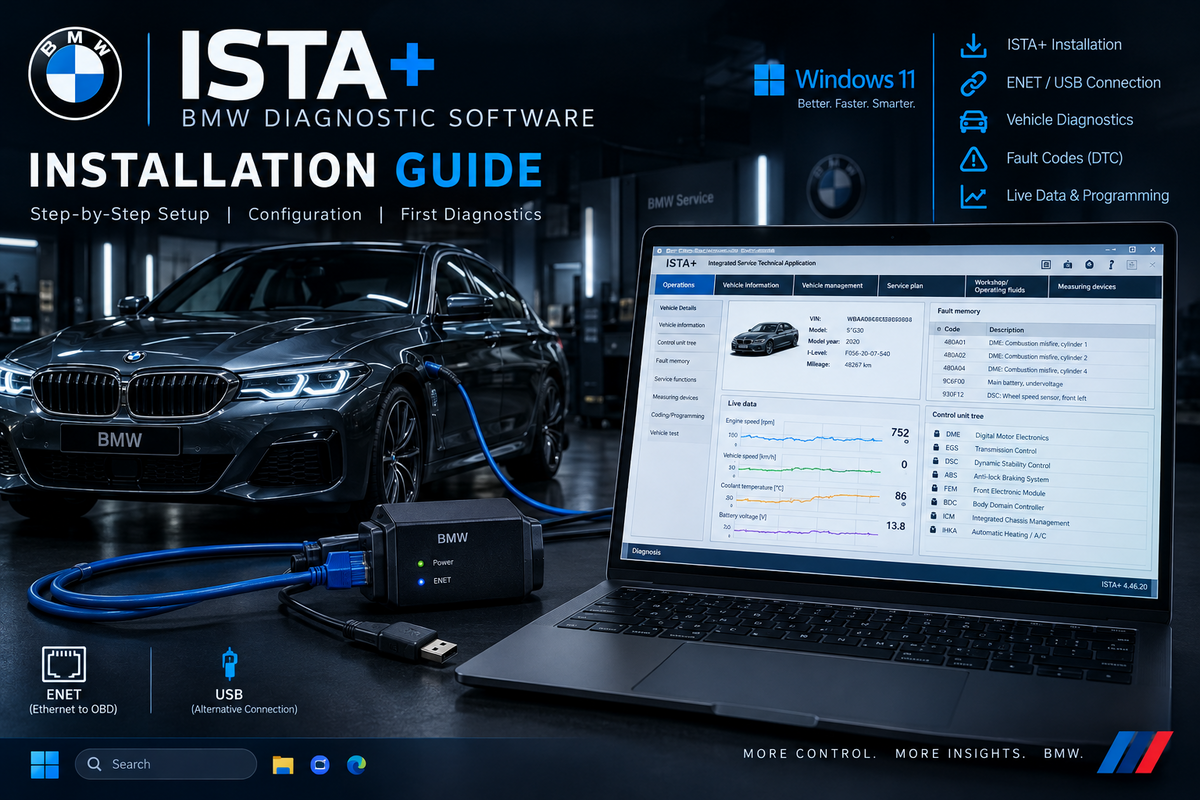 How to Install BMW ISTA+ (ISTA-PLUS) Full Version with Programming: The Ultimate Guide
